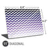 Chevron Purple Ombre Universal Laptop 11in (8.8 x 6.2in) Skin
